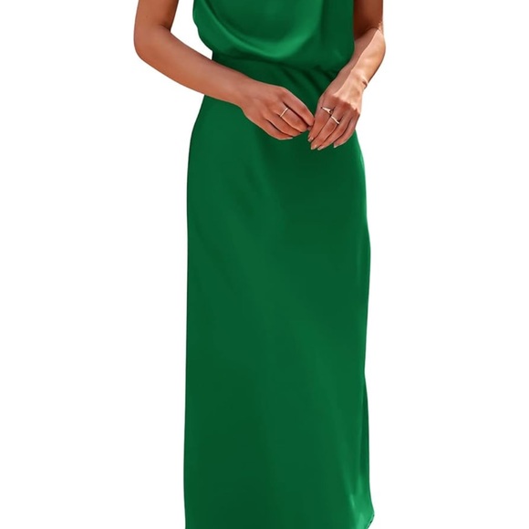 Brand New w/ Tags Pretty Garden emerald green dress - Picture 2 of 3
